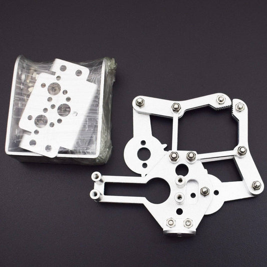 2 DOF Aluminium Robot Arm Clamp Claw Mount kit for Arduino - RS1194 - REES52