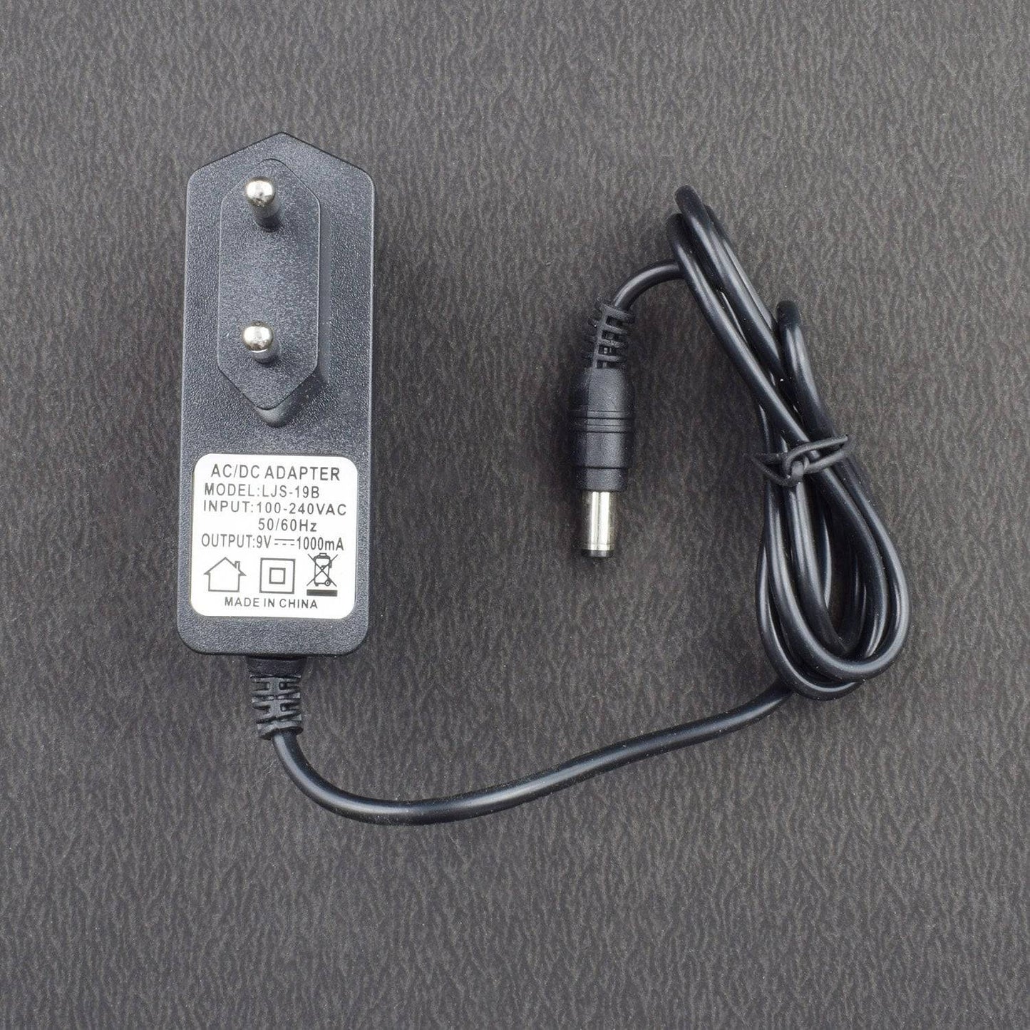 EU 9V 1A AC/DC Power Adapter with Cable - AA038 - REES52