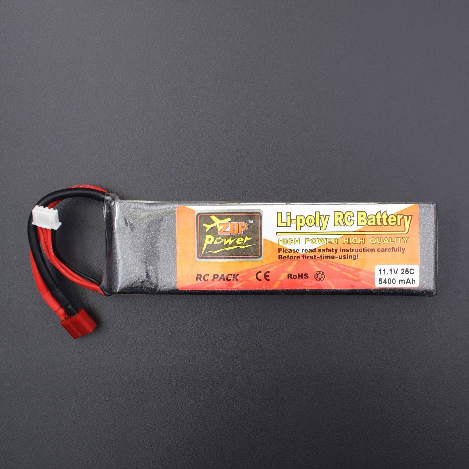 11.1V 5400mAh LiPo Battery 3S Cell 25C LiPo Battery Pack