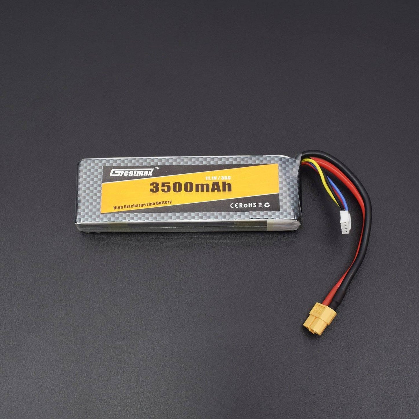 11.1V 3500mAh LiPo Battery 3S Cell 25C LiPo Battery