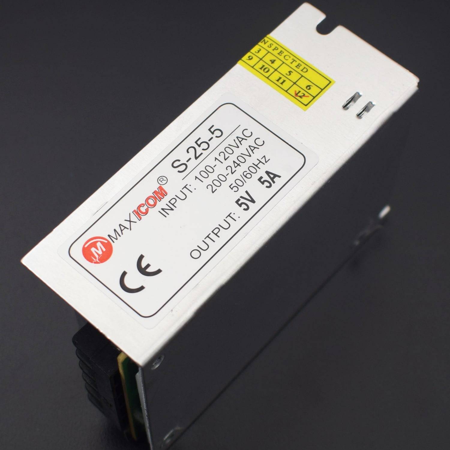 5V 5A SMPS - 25W - DC Metal Power Supply - Non Water Proof - RS2252 - REES52