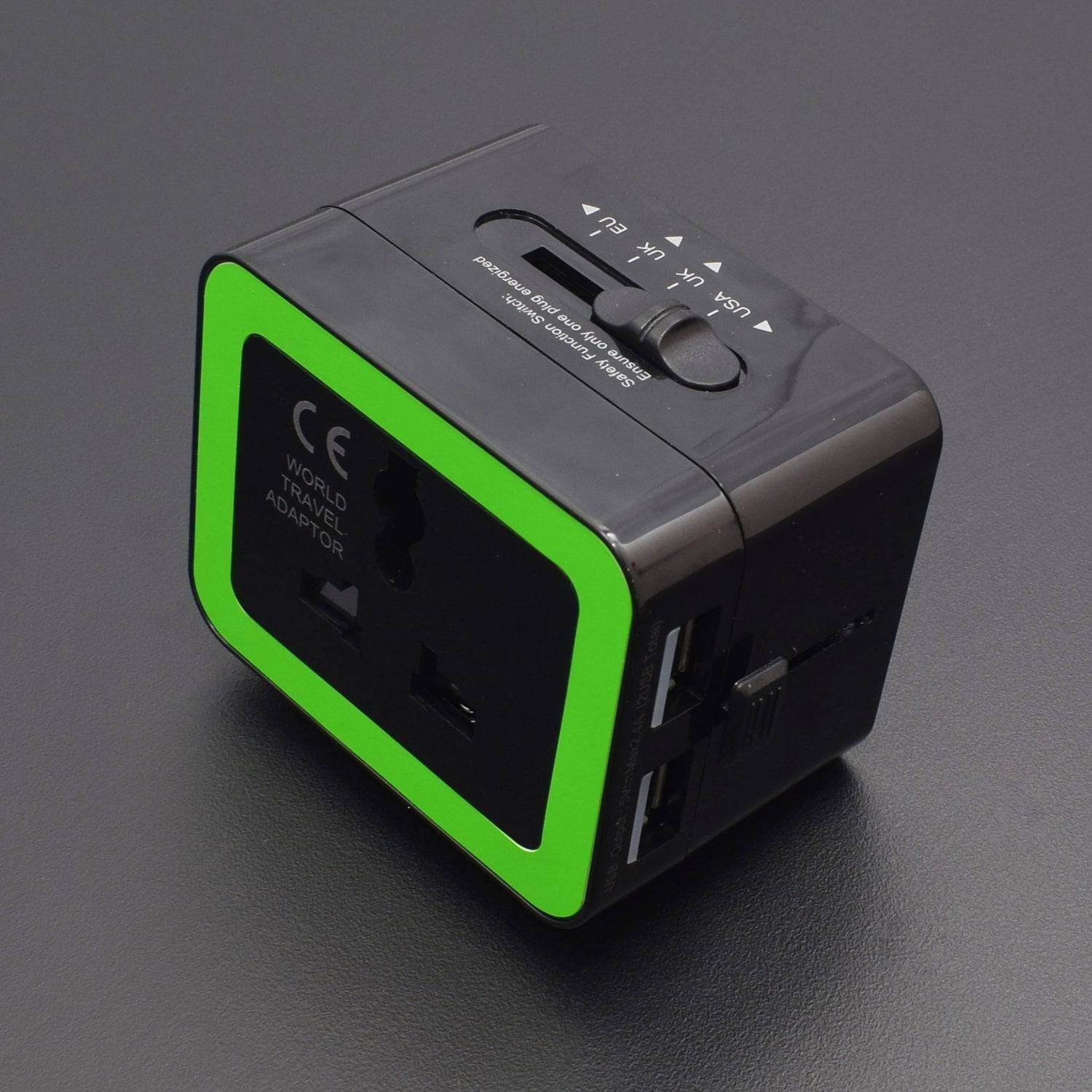 Usb 2.4 Adapter 2 USB 2.4A (WP-934) Universal Travel Adapter - RS579 – REES52