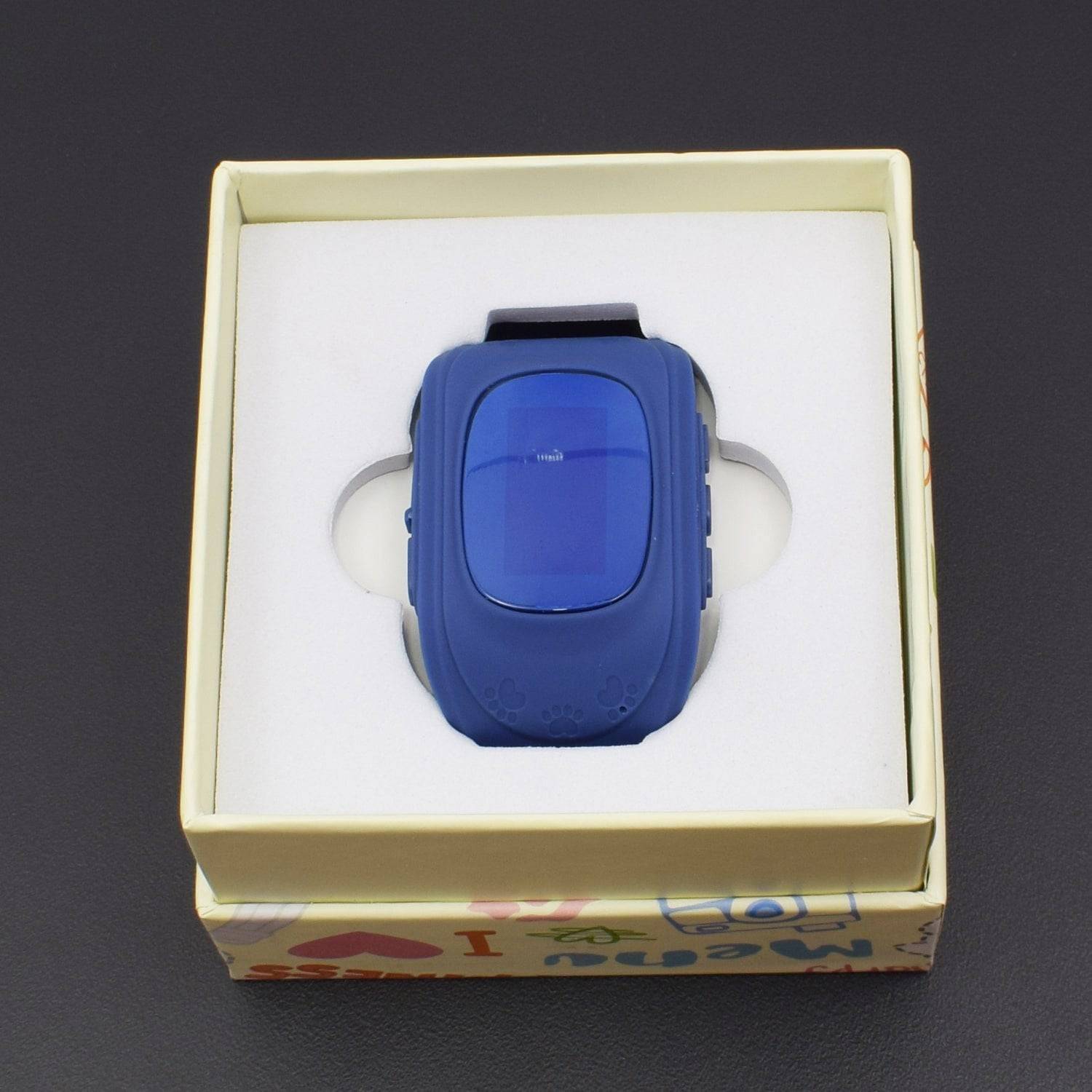 Q50 GPS Tracker Watch Children SOS Smart Watch For Kid Safe Anti-Lost Monitor (DARK BLUE) RS493