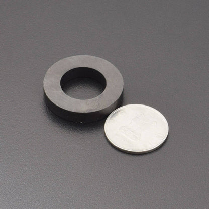 Magnets Ring Ferrite, Triomag Demension: 32 x 18 x 7 mm - Pack Of 20 ( Black ) - RS835 - REES52