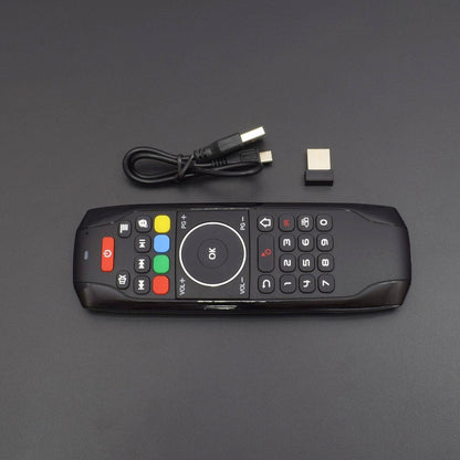 G7 Air Remote Mouse, 2.4GHz Mini Wireless Keyboard Mouse TV Remote Control  - RS721 - REES52