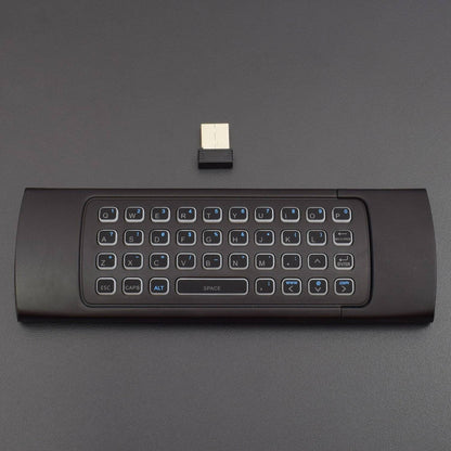 MX3-L Backlit Version Air Mouse Remote Control with 2.4GHz RF Wireless Keyboard - RS634 - REES52