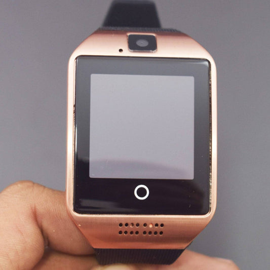 Smart Watch with Camera, Q18 Bluetooth Smartwatch with Sim Card Slot Fitness Activity Tracker Sport Watch - RS1632 - REES52