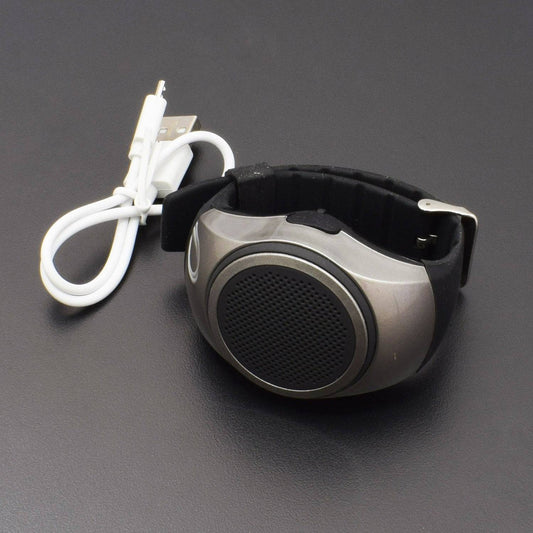 Bluetooth Watch Speaker Smart Wearable Sound Running Bracelet Wrist Watch Type subwoofer (Color : B20 Grey) - RS896 - REES52