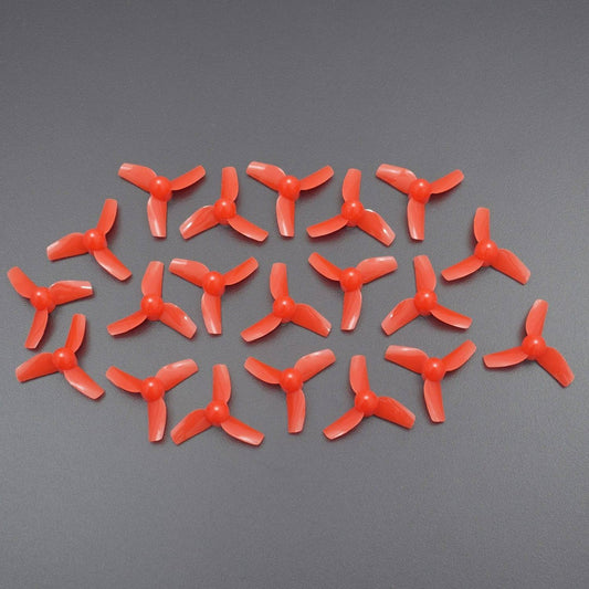 KINGKONG 31mm Tri-blade Propeller Set (10CW/ 10CCW) - Red - RS1395 - REES52