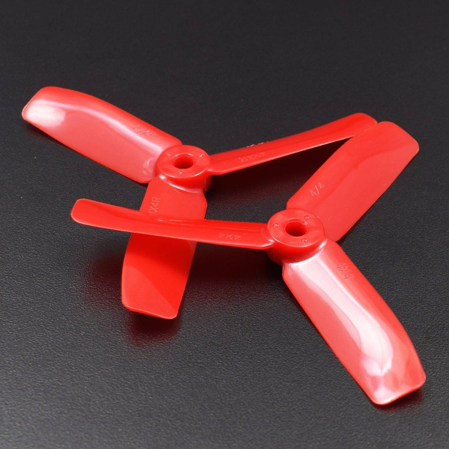 DYS 3-Blade 4040R 4 x 4 Inch Propeller - Red - RS2262 - REES52