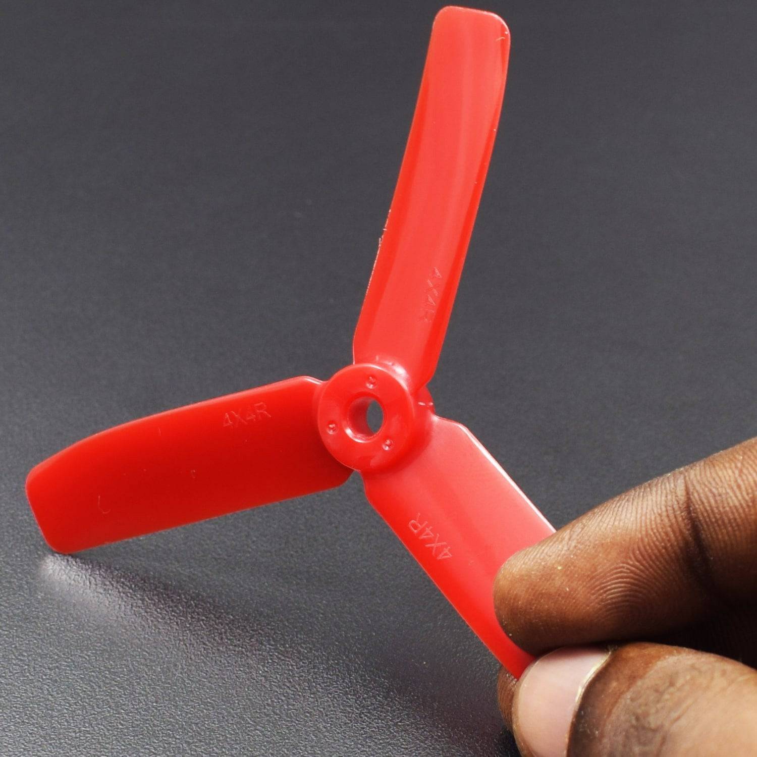 DYS 3-Blade 4040R 4 x 4 Inch Propeller - Red - RS2262 - REES52