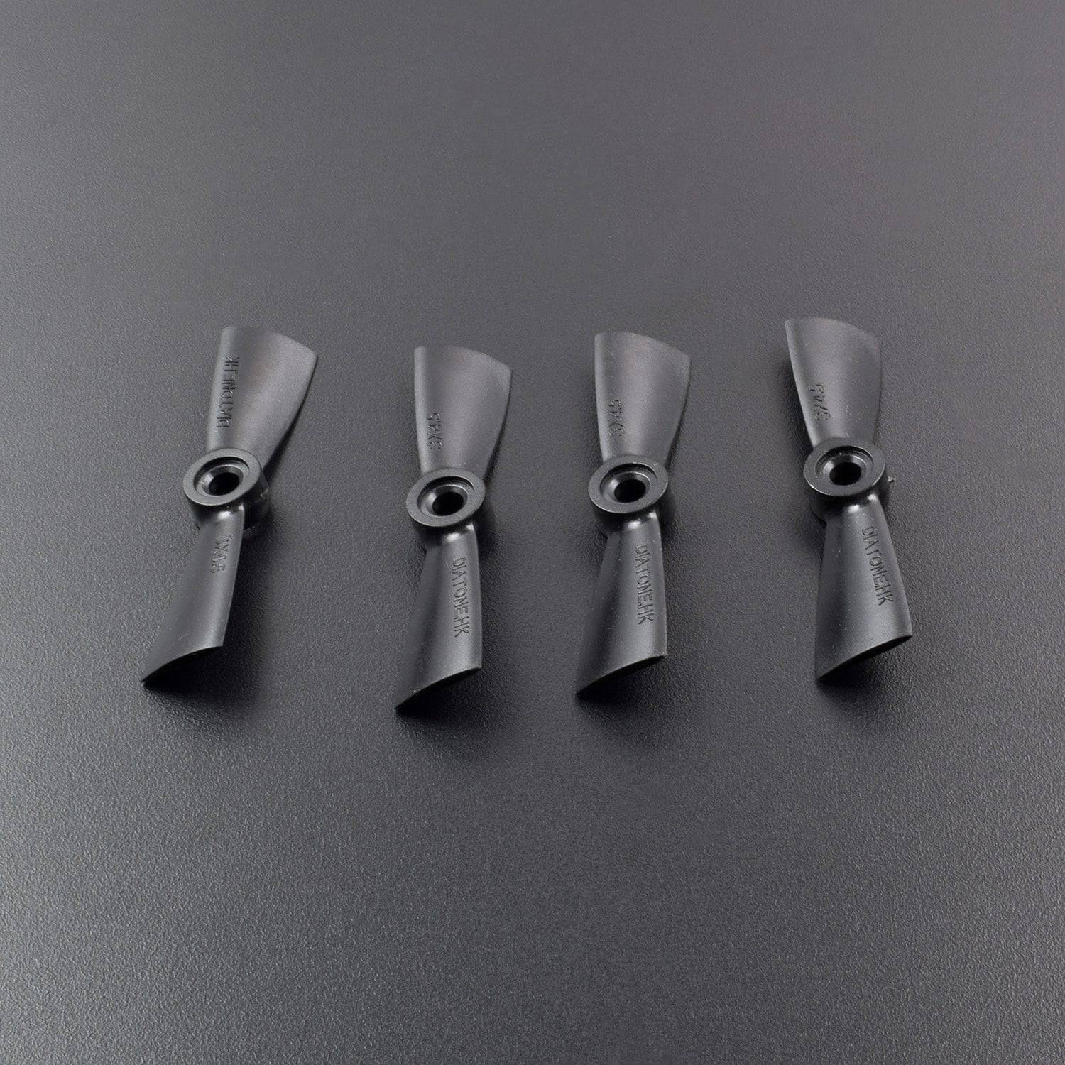 Propellers 3045 (3X4.5) Carbon Nylon Props - Black - QR008 - REES52