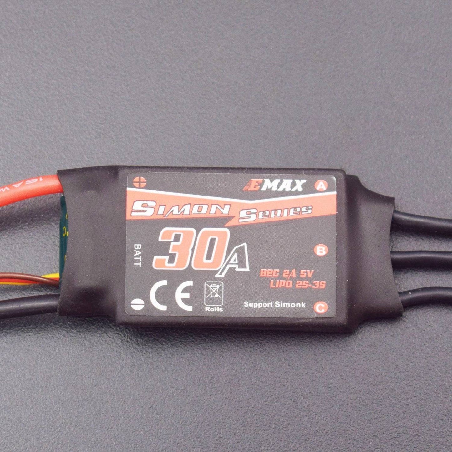 Emax SimonK 30A Brushless ESC Speed Controller for Multicopter Quadcopter - RS1315 - REES52