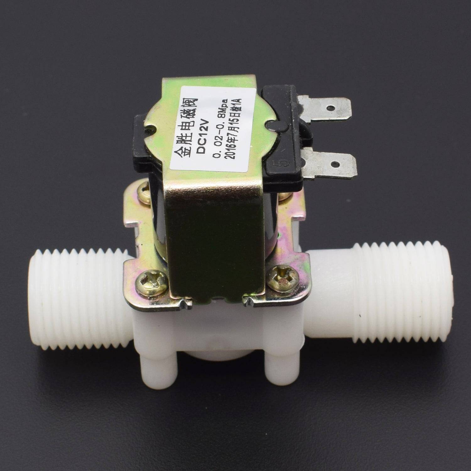 Electric Solenoid Valve 12V Magnetic DC N/C Water Air Inlet Flow Switch DC12V 5W - AB099 - REES52