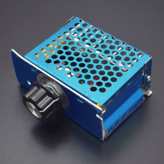 Micro AC 110V 4000W Voltage Regulator SCR 110VAC Voltage Regulator Dimmer Electric Motor Speed Controller- RS698 - REES52