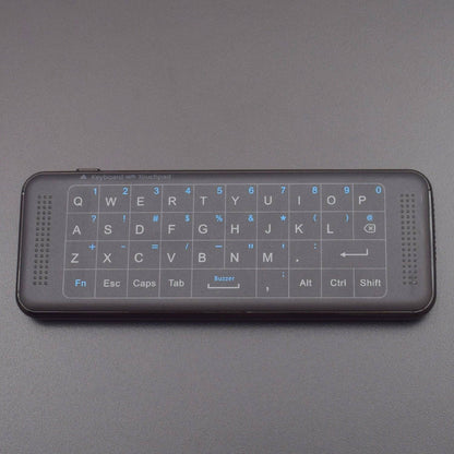 2.4GHz 6-Axis Backlit Version Fly Air Mouse Wireless Keyboard Full Touchpad Remote Control IR Learning  - RS1289 - REES52