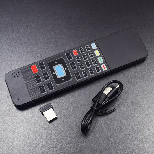 T3-C 2.4G Air Mouse Remote with Backlight Mini Wireless Keyboard for Android Smart TV Box TX3 X96 Mini Projector IPTV - RS2266 - REES52