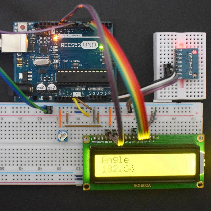 Make a Digital Protractor using MPU6050 Gyroscope – REES52