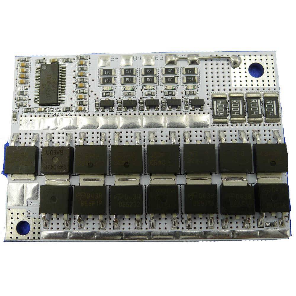 21V 100A BMS 5S Polymer Li-ion Battery Pack Protection Circuit Module PCM 18650 Li-Polymer Lithium Charging Board - RS2602 - REES52