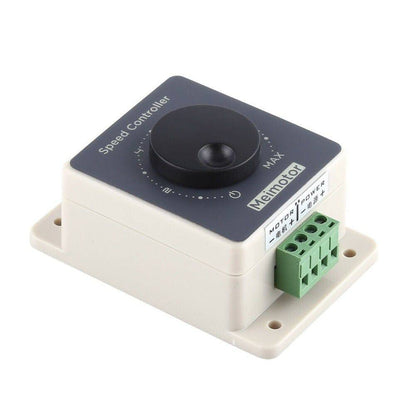 10-60V 20A Pulse Width Modulator PWM DC Motor Speed Controller Waterproof Shell 100K ohm Regular Switch- RS2598 - REES52