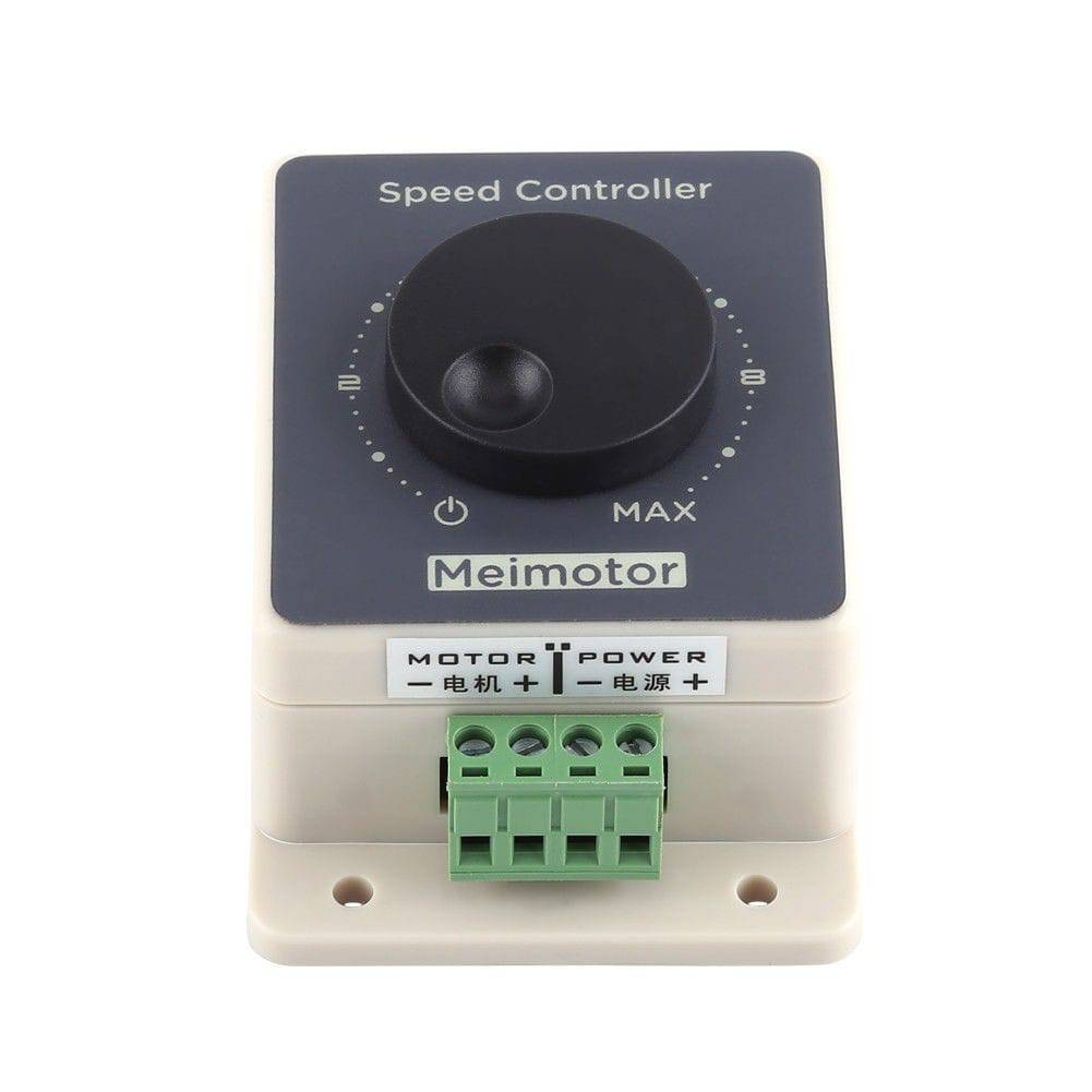 10-60V 20A Pulse Width Modulator PWM DC Motor Speed Controller Waterproof Shell 100K ohm Regular Switch- RS2598 - REES52