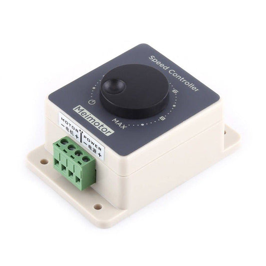 10-60V 20A Pulse Width Modulator PWM DC Motor Speed Controller Waterproof Shell 100K ohm Regular Switch- RS2598 - REES52