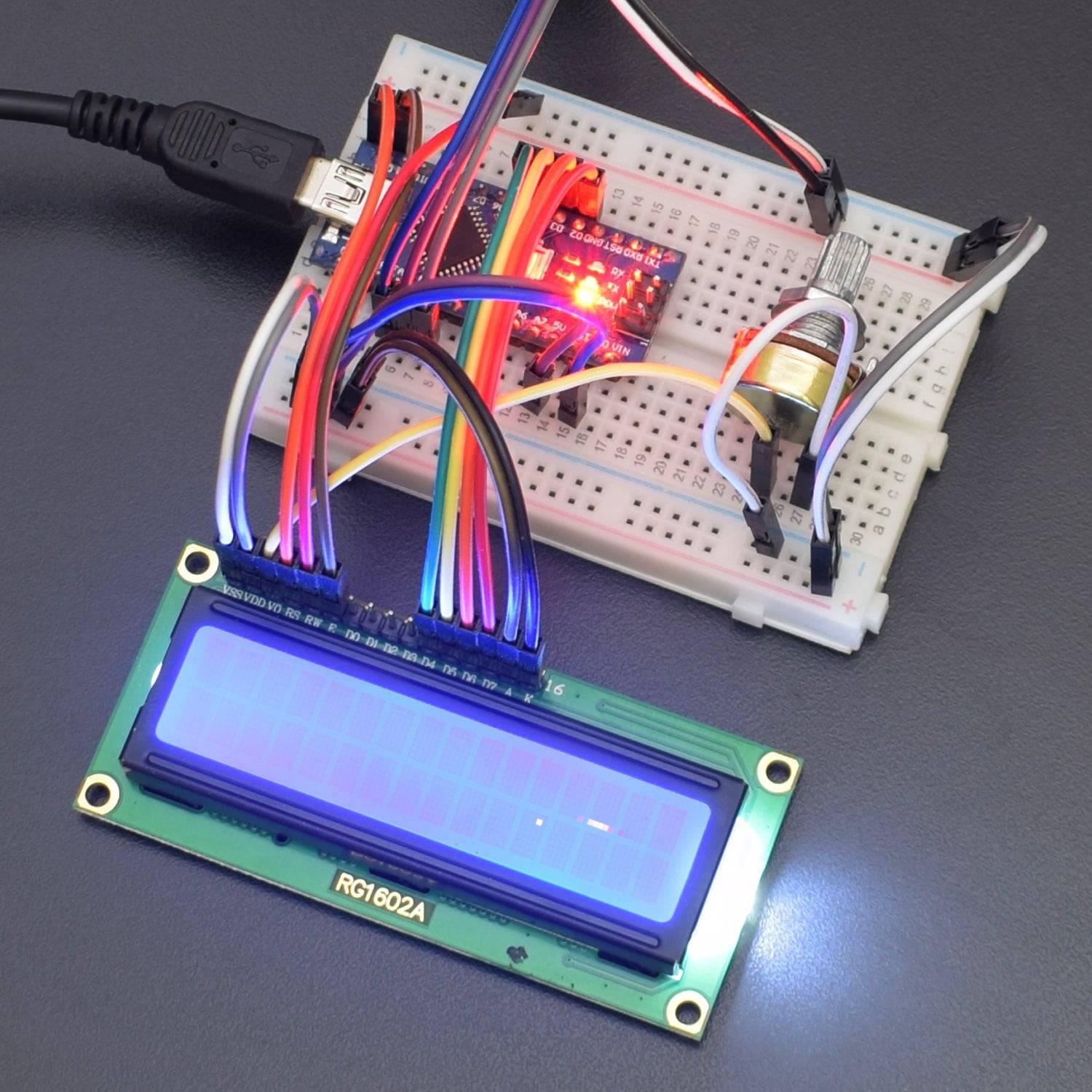 Make a Snake Maze game using 16*2 LCD and Joystick Module interfacing ...