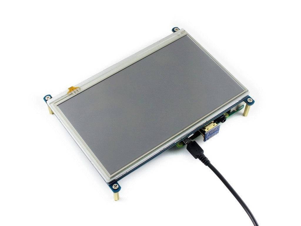 How to interface 7 inch Resistive Touch Screen LCD with Raspberry Pi 3 - KT840 - REES52