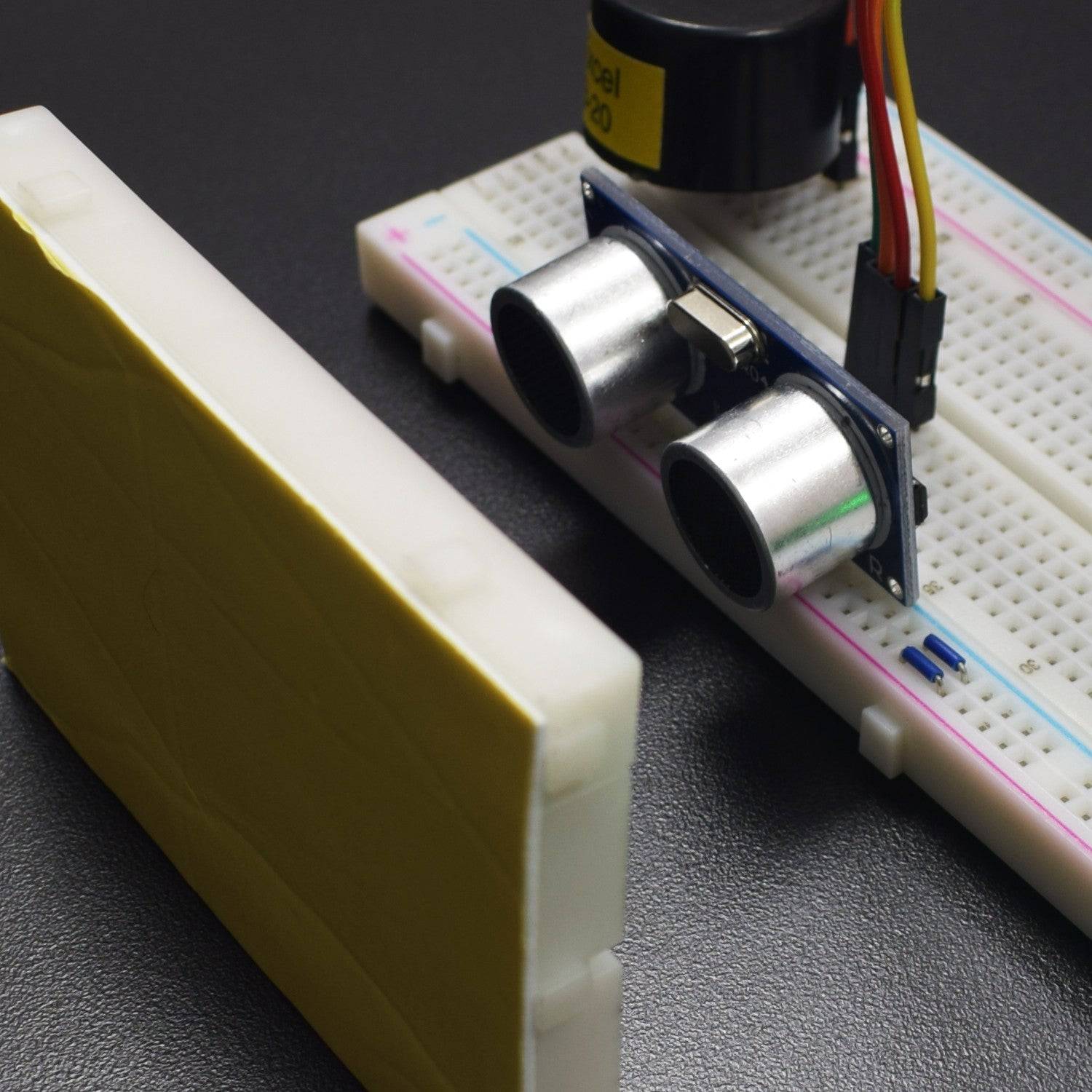 Make an Obstacle Detector for Blind people using Ultrasonic Sensor Module - KT588 - REES52