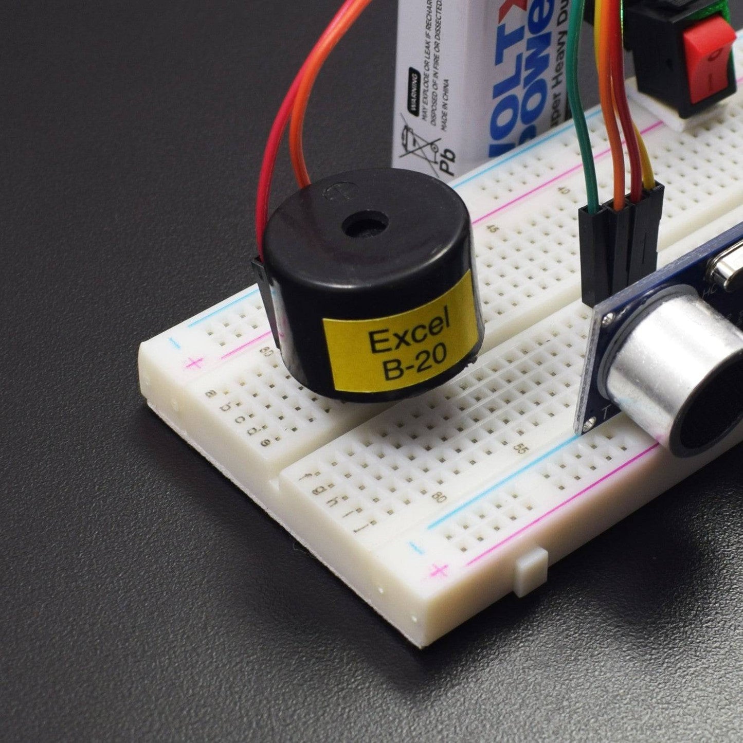 Make an Obstacle Detector for Blind people using Ultrasonic Sensor Module - KT588 - REES52