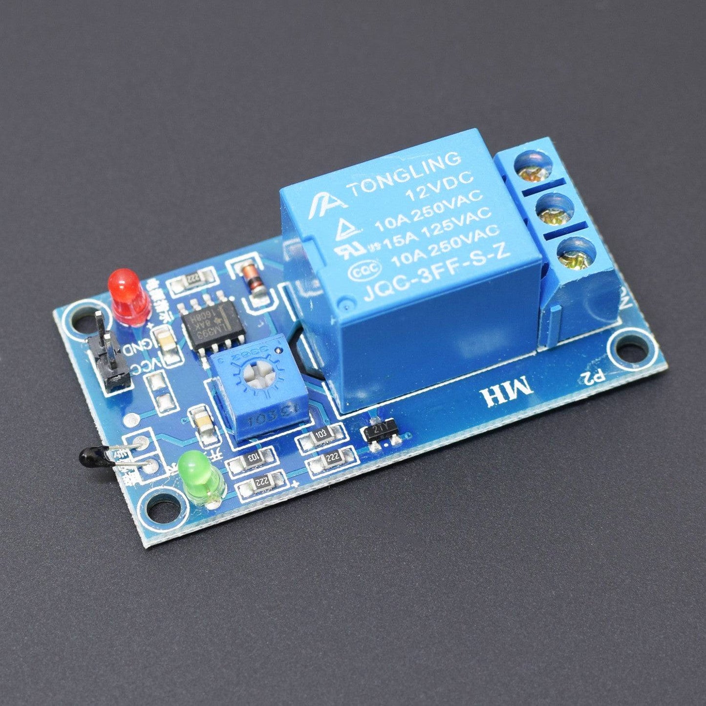 DC 5V 1-Channal Temperature  Sensor Switch Relay Module Control Board - NB017 - REES52