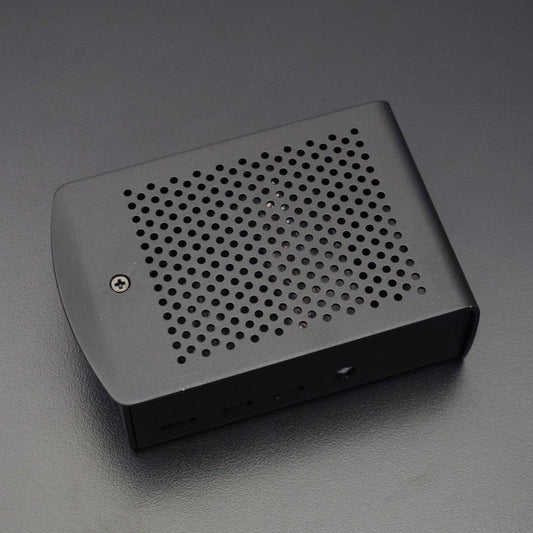 Raspberry Pi 4 Model B Plus Aluminum Case Metal Shell Support Raspberry Pi 4 Model B and B plus (Black) - RS2391 - REES52