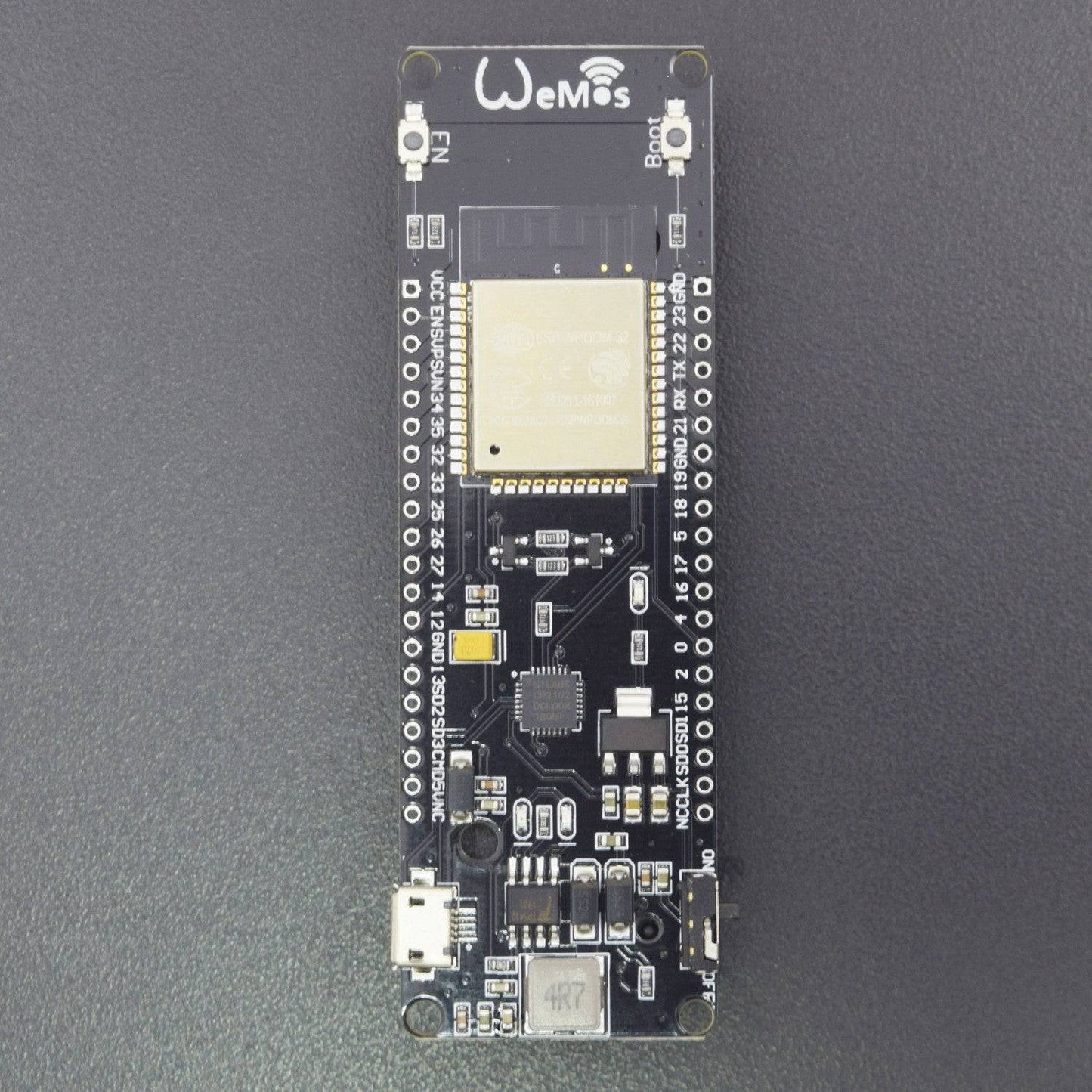 ESP32 WiFi Bluetooth Dual Mode Module with 18650 Lithium Battery Holder Development Tool Board for Lua Without Battery - RS1789 - REES52