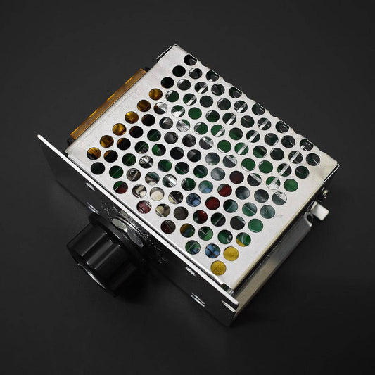 AC110/220V 10000W SCR Voltage Regulator Motor Speed Controller Dimmer Thermostat - RS2589 - REES52