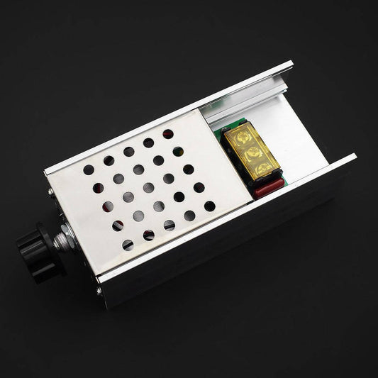 Electronic Voltage Regulator, 6000W 220V SCR AC Motor Speed Controller Dimming Thermostat Thermoregulation Board - RS2593 - REES52