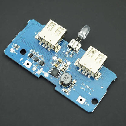 5V 2A Power Bank Charger Board Charging Circuit Board Step Up Boost Power Supply Module Dual USB Out - RS2608 - REES52