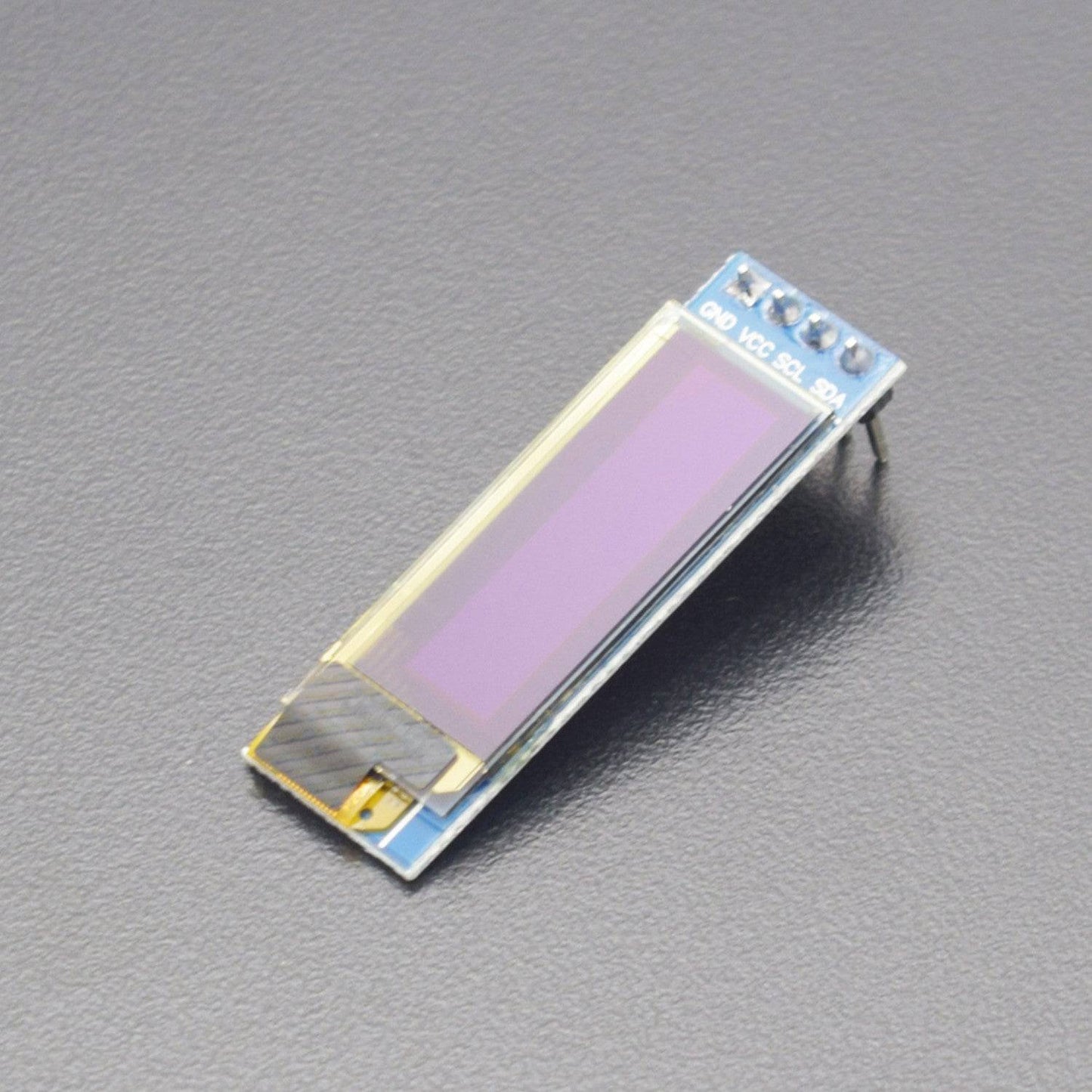 I2C OLED Display Module 0.91 Inch I2C SSD1306 OLED Display Module Blue - RS1898 - REES52