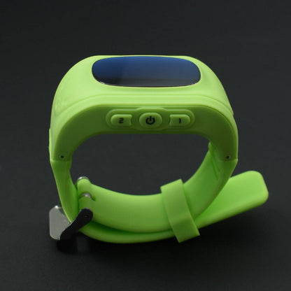 Q50 Kids Smart Watch GPS Tracker Children SOS Smart Watch For Kid Safe Anti-Lost Monitor LBS Monitor- Green - RS490 - REES52