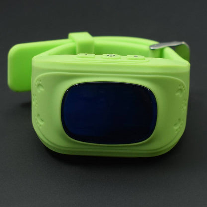 Q50 Kids Smart Watch GPS Tracker Children SOS Smart Watch For Kid Safe Anti-Lost Monitor LBS Monitor- Green - RS490 - REES52