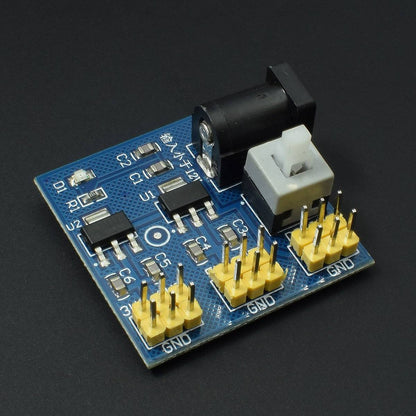 12 V to 3.3 V / 5 V / 12 V DC-DC Voltage Converter Multi-Output Step-Down Power Supply Module for Arduino - RS591 - REES52