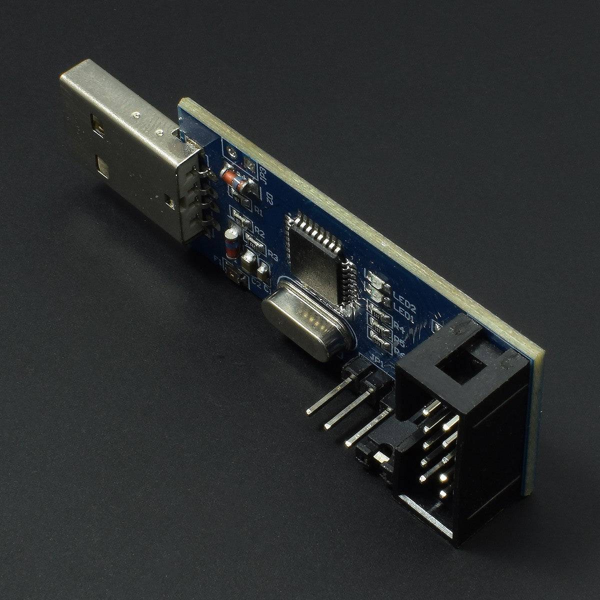 51 AVR ATMEGA8 Programmer USB ASP USB ISP 10 Pin USB Programmer 3.3V/5V with Cable - AA109 - REES52