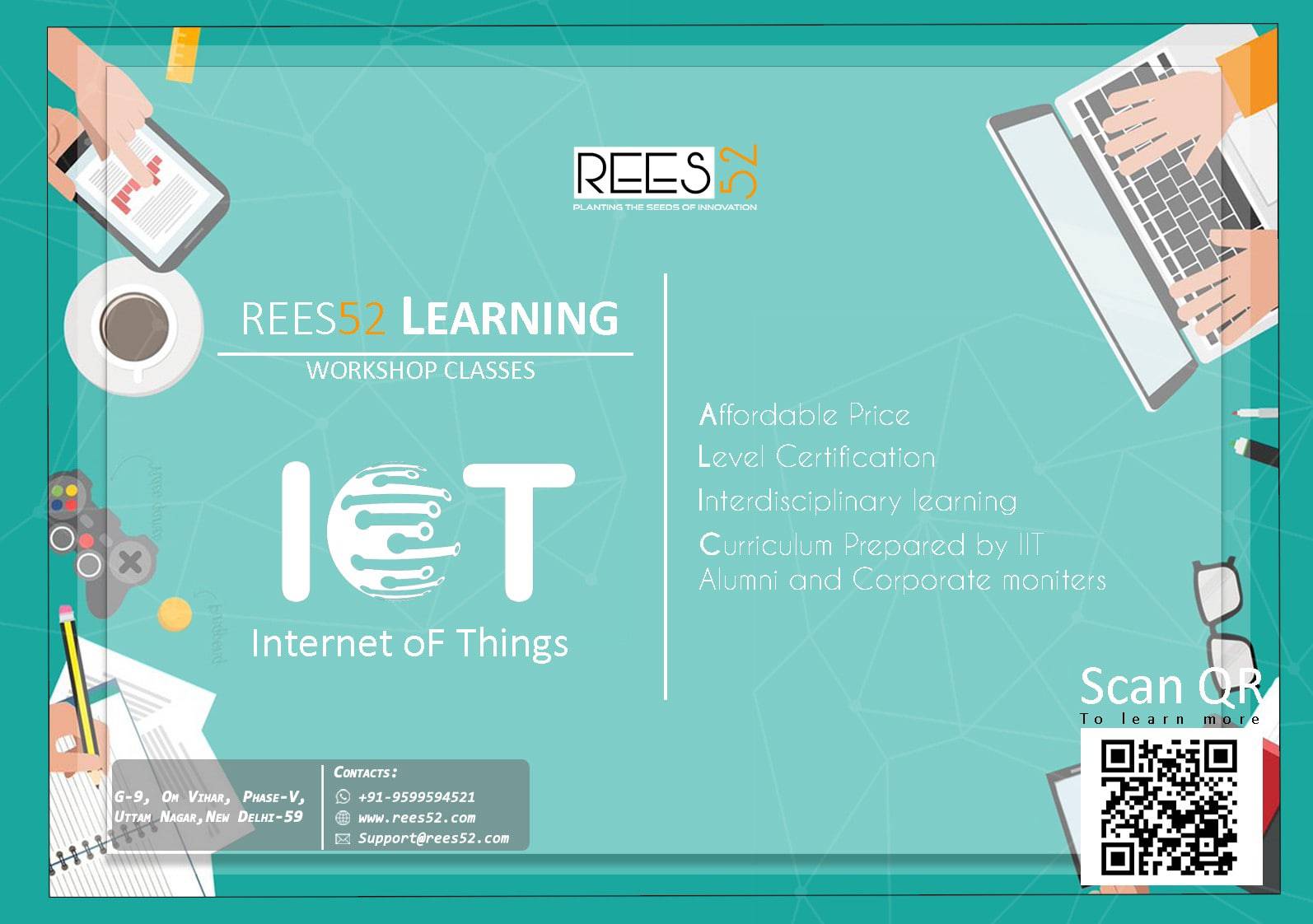 REES52 LEARNING Workshop classes (Training on the Internet of things) - REES52