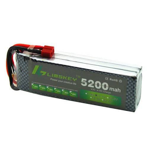 11.1V 5200mAh Lipo Battery 3S 30C Lipo Li-Po Lipoly Battery