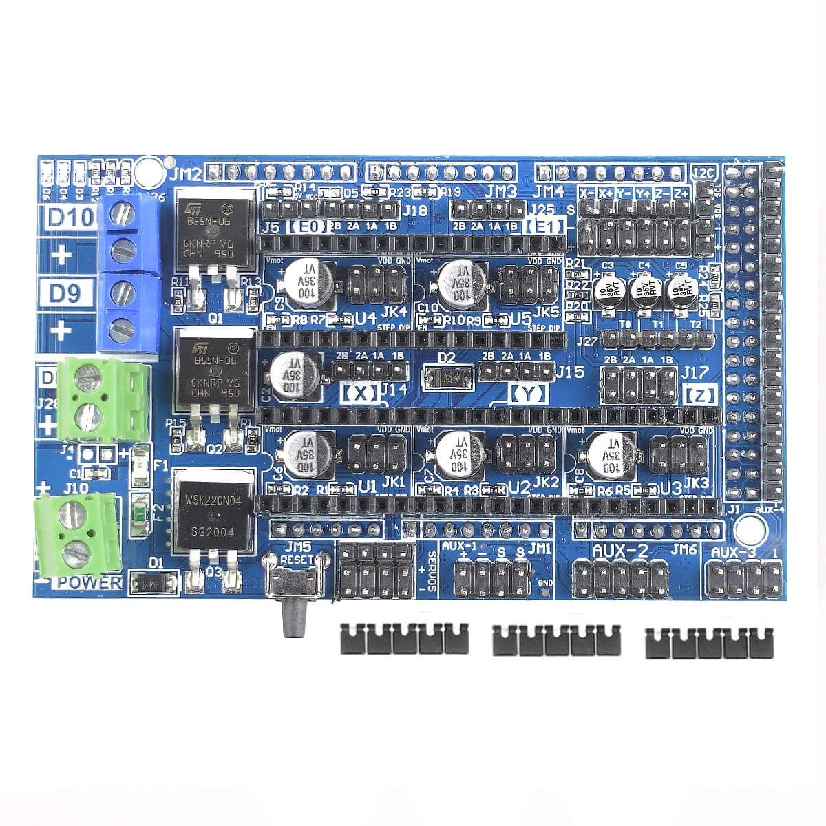 Ramps 1.6 Expansion Control Panel With Heatsink Ramps 1.4/1.6 For 3D ...