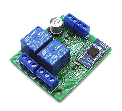 ZL-RC02 Bluetooth Switch 2 Relay Mobile Phone Wireless Remote Control Bluetooth Door Module Integrated Circuits- RS2513 - REES52