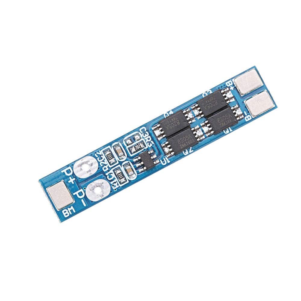 2S 7.4V 8A Li-ion 18650 Lithium Battery Charger Protection Board 8.4V Overcurrent Overcharge/Overdischarge Protection- RS2529 - REES52