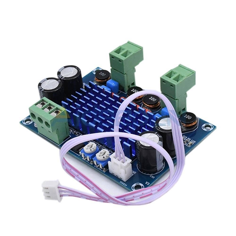 TPA3116D2 2x120W Chassis Dedicated Plug-in 5V - 24V - 28V Output high Power Digital HiFi Amplifier Board- RS2547 - REES52