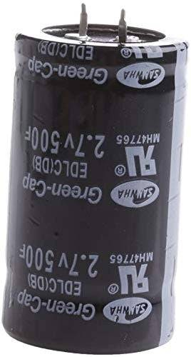 Farad Capacitor 2.7V 500F 35 * 60MM General Purpose Orifice Supercapacitors 2.7V500F- RS2587 - REES52