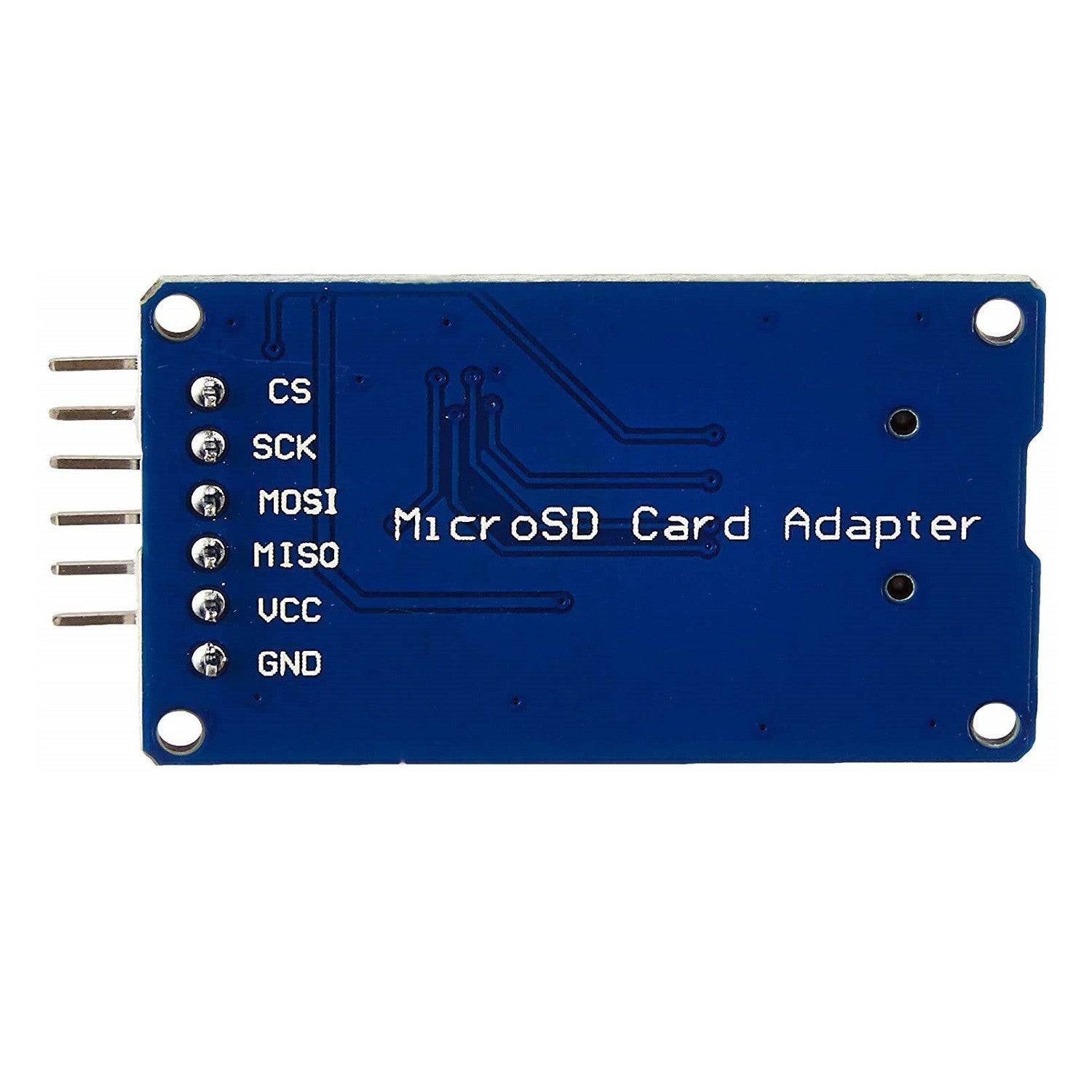 Micro SD Card Module Slot Socket Reader for Arduino UNO R3 Mega 2560 Nano - AR031 - REES52