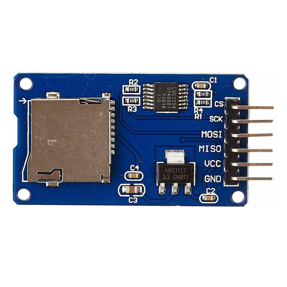 Arduino R3 Sd Reader Slot Micro SD Card Module Slot Socket Reader for Arduino – REES52